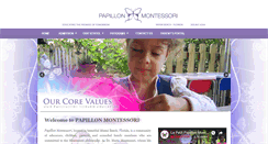 Desktop Screenshot of lepetitpapillonmontessori.com